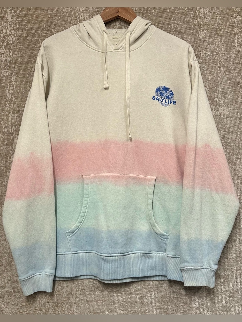 Men’s Salt Life Ombré tie dye hoodie sweatshirt